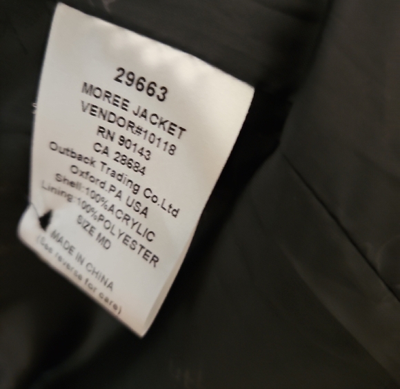 Women’s Brown Southwestern Pattern Utility Jacket - Picture 9 of 10